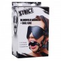 Blindfold Harness and Ball Gag - Strict