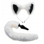 White Fox Tail and Ears Set - Tailz