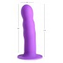 Squeeze-It Wavy Dildo - Purple - Squeeze-It