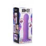 Squeeze-It Wavy Dildo - Purple - Squeeze-It