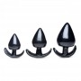 Triple Spades 3-Piece Anal Plug Set - Master Series