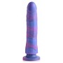 Magic Stick Silicone Dildo With Glitter - 24 cm - Strap U