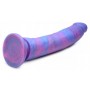 Magic Stick Silicone Dildo With Glitter - 24 cm - Strap U