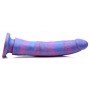 Magic Stick Silicone Dildo With Glitter - 24 cm - Strap U