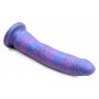 Magic Stick Silicone Dildo With Glitter - 24 cm - Strap U