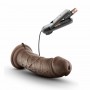 Dr. Skin - Dr. Joe Vibrator With Suction Cup 8'' - Chocolate - Dr Skin