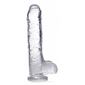 Jock C-Thru Transparent Dildo - 25 cm.