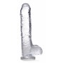 Jock C-Thru Transparent Dildo - 25 cm. - Jock