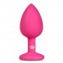 Diamond Plug Small - Pink - Easytoys Anal Collection