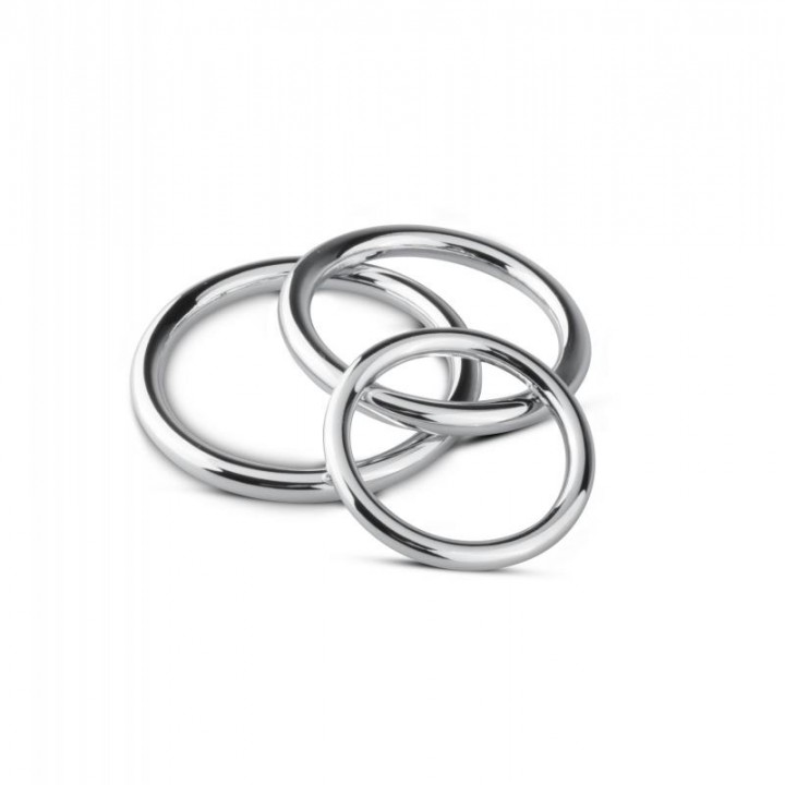 Cock/Ball Ring & Glans Ring Set - Sinner Gear Unbendable