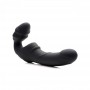 Slim Rider Strapless Strap-on Vibrator - Black - Strap U