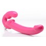 Revolver Vibrating Strapless Strap-On XXL - Pink - Strap U