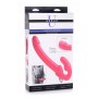 Revolver Vibrating Strapless Strap-On XXL - Pink - Strap U