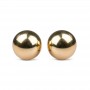 Gold ben wa balls - 25mm - Easytoys Geisha Collection