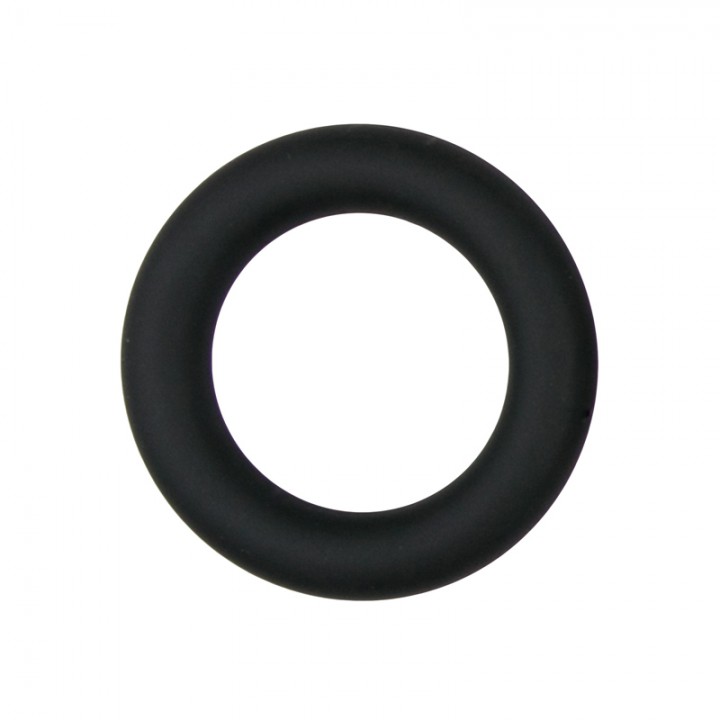 Silicone Cock Ring Black small - Easytoys Men Only