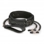 Leather Collar With Nipple Chains - Easytoys Fetish Collection