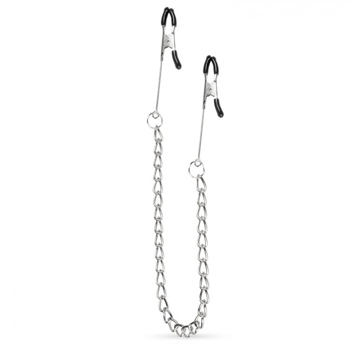 Long Nipple Clamps With Chain - Easytoys Fetish Collection