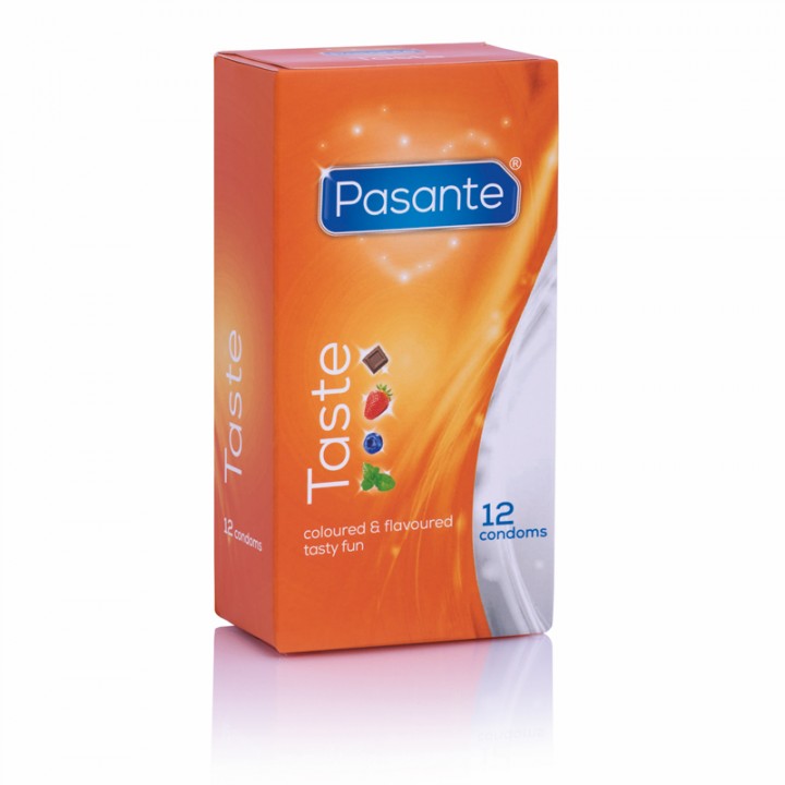 Pasante Taste Condoms - 12 Condoms - Pasante