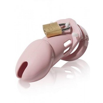 CB-6000 Chastity Cock Cage - Pink