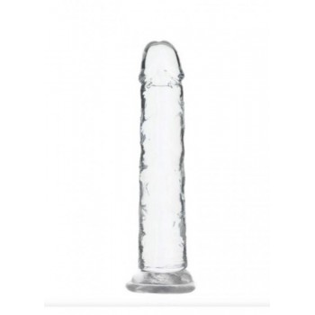 Crystal Addiction - Transparent Dildo - 18 cm