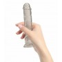 Crystal Addiction - Transparent Dildo - 18 cm - Addiction