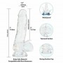 Crystal Addiction - Transparent Dildo - 18 cm - Addiction