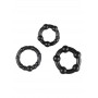 Black Performance Erection Rings - Packaged - Trinity Vibes