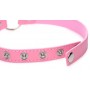 Kinky Kitty Ring Slim Choker - Pink - Master Series