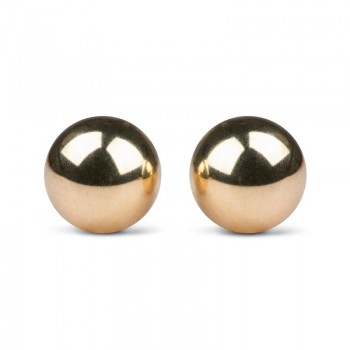 Gold ben wa balls - 22mm