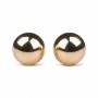 Gold ben wa balls - 22mm - Easytoys Geisha Collection