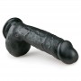 Realistic Dildo Black - 22,5 cm - Easytoys Dildo Collection