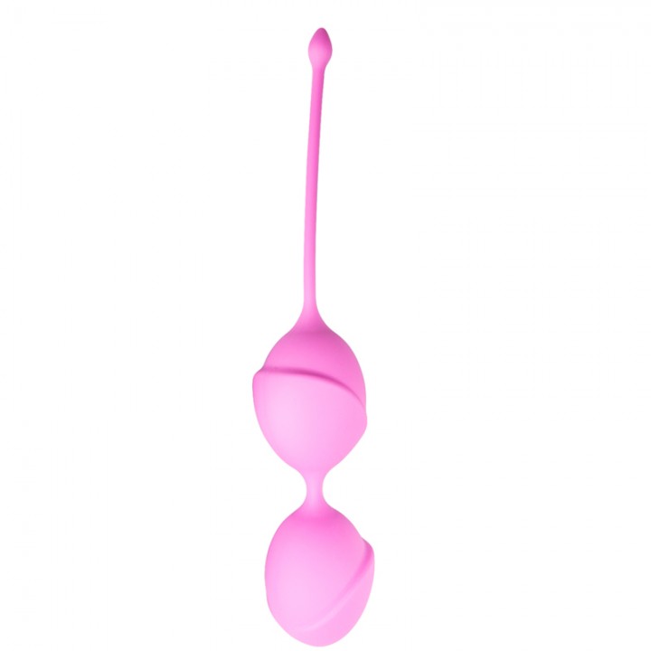 Pink Double Vagina Balls - Easytoys Geisha Collection