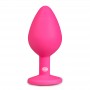 Diamond Plug Medium - Pink - Easytoys Anal Collection