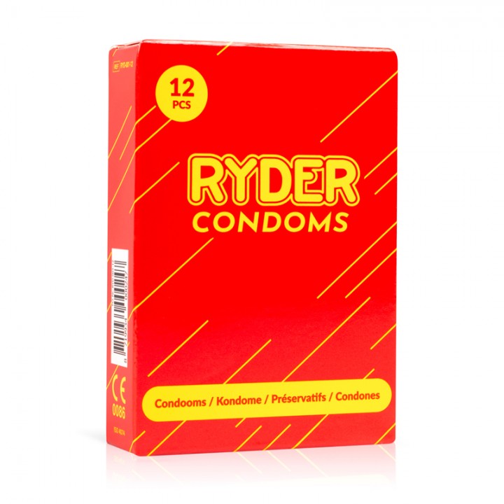 Ryder Condoms - 12 Pcs. - Ryder