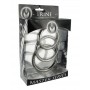 Trine Steel Ring Collection - Master Series