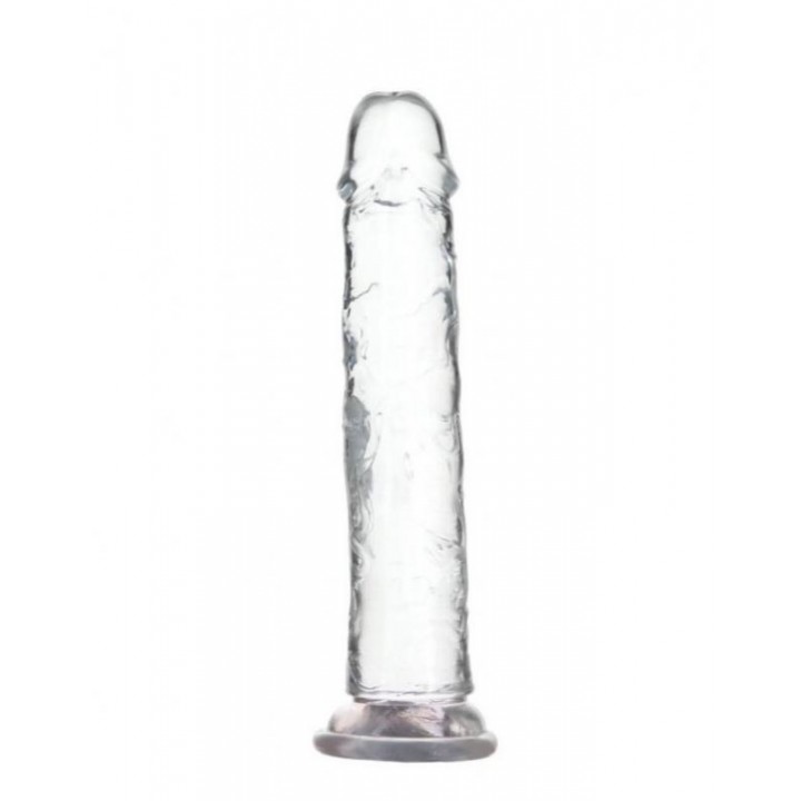 Crystal Addiction - Transparent Dildo - 20 cm - Addiction