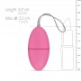Easytoys Remote Control Vibrating Egg - Pink - Easytoys Mini Vibe Collection