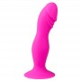 Pink Silicone Suction Cup Dildo - Easytoys Anal Collection