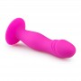 Pink Silicone Suction Cup Dildo - Easytoys Anal Collection