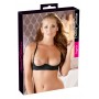 Cottelli Lingerie melns atvērts krūšturis 75B