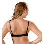 Cottelli Lingerie melns atvērts krūšturis 75C
