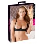 Cottelli Lingerie melns atvērts krūšturis 75C