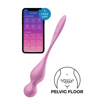 SATISFYER LOVE BIRDS 1 CONNECT APP PINK