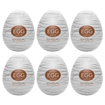 Tenga Egg Silky II Pack of 6