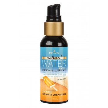 SENSUVA NATURAL WATER-BASED PERSONAL LUBRICANT ORANGE CREAMSICLE 57ML SENSUVA NATURAL WATER-BASED PERSONAL LUBRICANT ORANGE CREAMSICLE 57ML