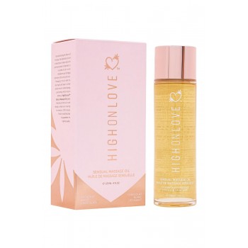 HIGH ON LOVE MASSAGE OIL DECADENT WHITE CHOCOLATE 120ML