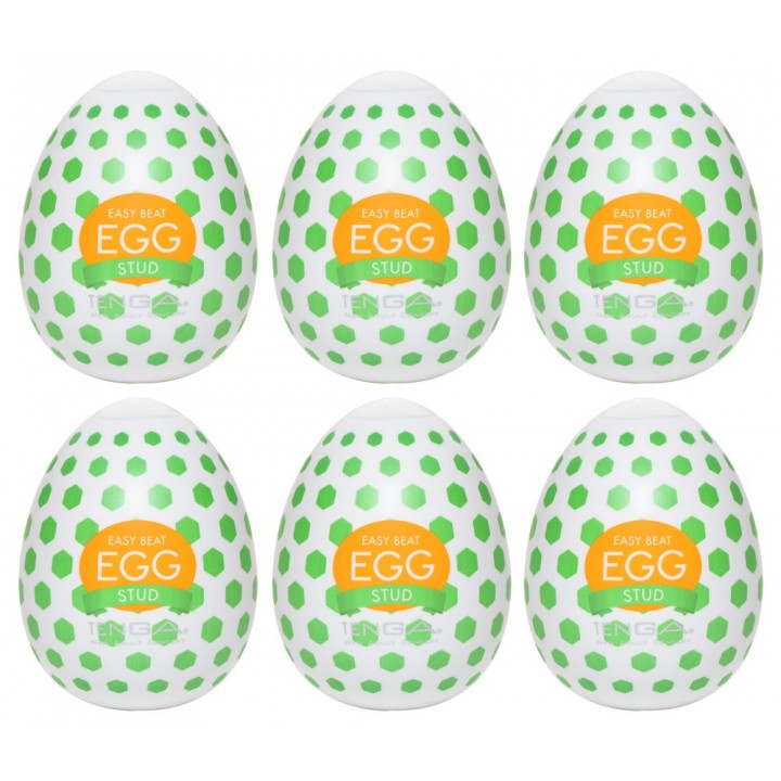 Tenga Egg Stud Pack of 6