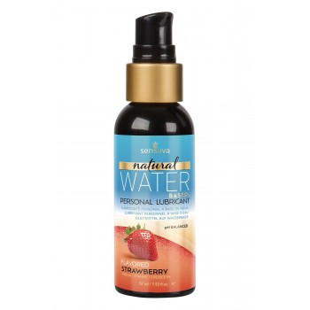 SENSUVA NATURAL WATER-BASED PERSONAL LUBRICANT STRAWBERRY 57ML