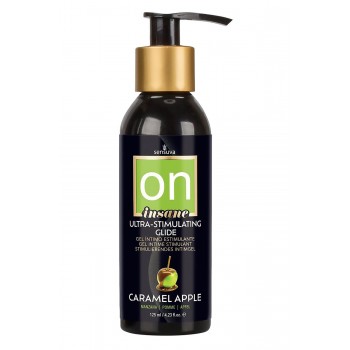 SENSUVA ON INSANE ULTRA-STIMULATING PERSONAL MOISTURIZER CARAMEL APPLE 125ML