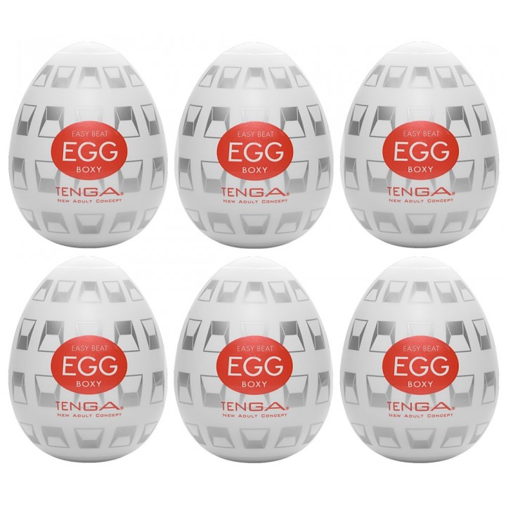 Tenga Egg Boxy Pack of 6
